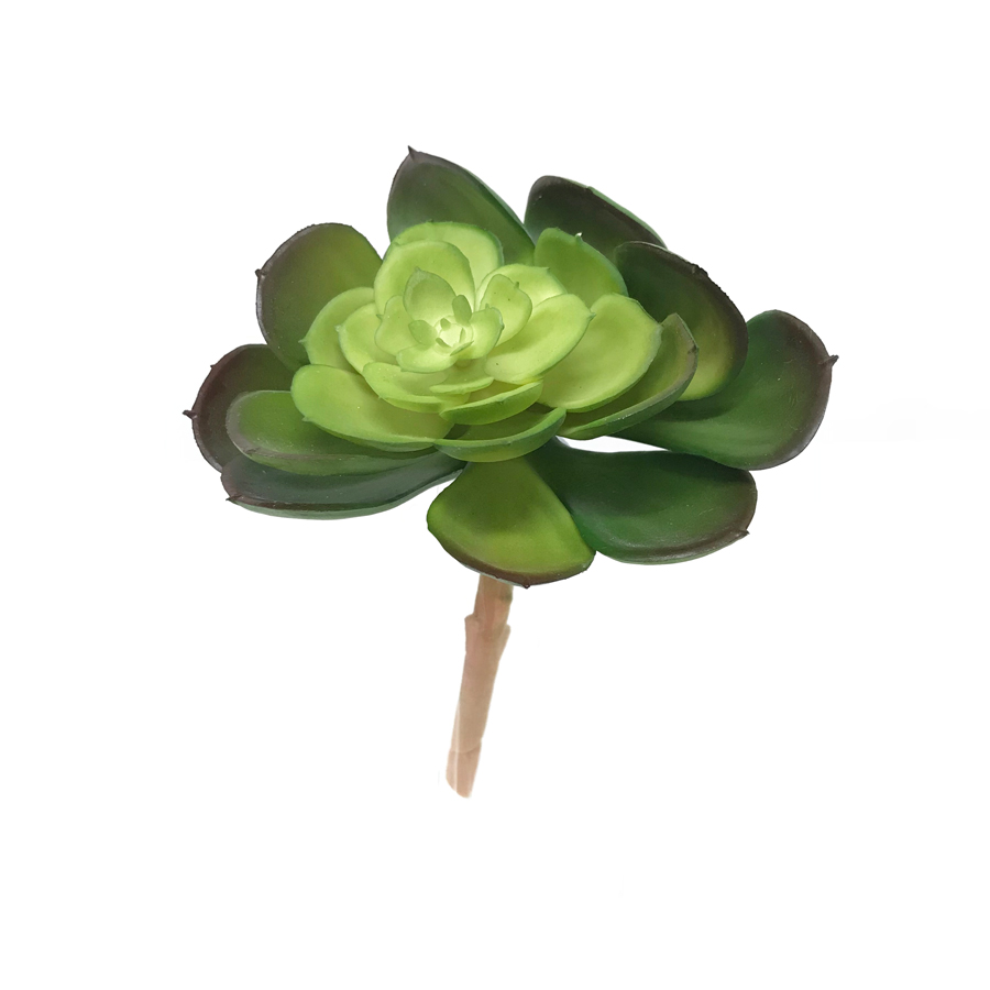 Rosa de Pedra Suculenta Artificial (14cm) - Imagem 6