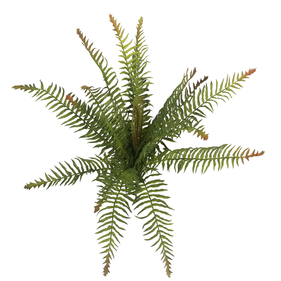 Samambaia Outonado Folhagem Pendente Artificial (50cm) - Imagem 2