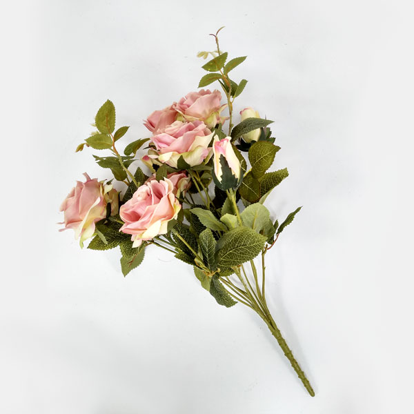Rosa Artificial Buquê Diana 10H (50cm) - Imagem 7