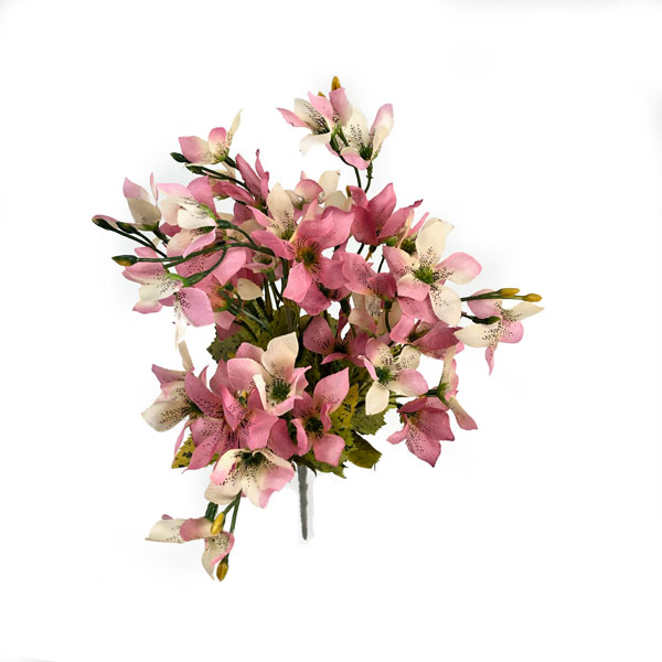Lírio Mini Buquê Floral Artificial (33cm) - Imagem 5