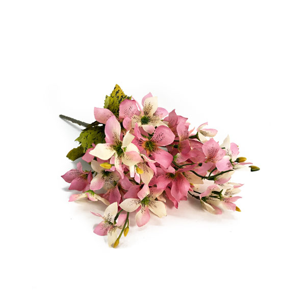 Lírio Mini Buquê Floral Artificial (33cm) - Imagem 6