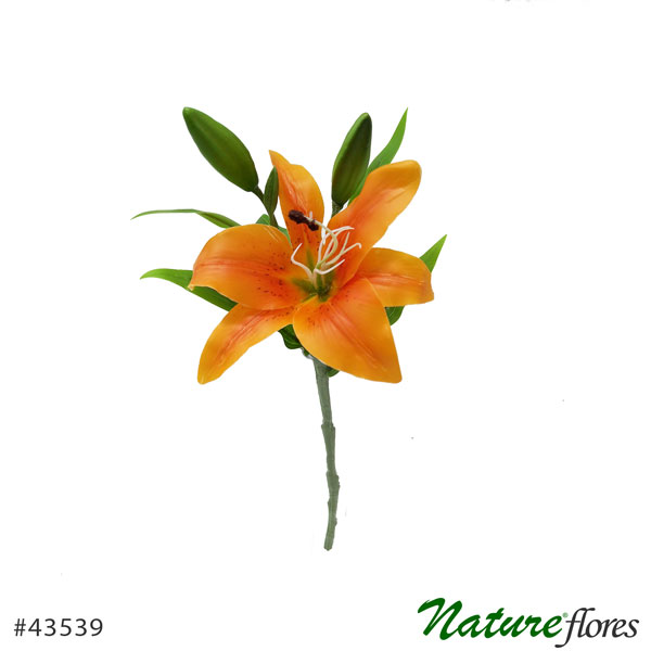 Lírio em Silicone Galho Artificial (38cm) - Imagem 15
