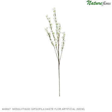 Gipsofila Mosquitinho Haste Flor Artificial (80cm)