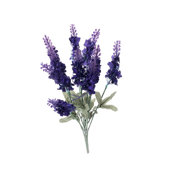 Lavanda Buquê Flor Artificial 10F (32cm) - Imagem 5
