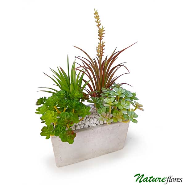 Cacto Artificial com Broto (25cm) - Imagem 2