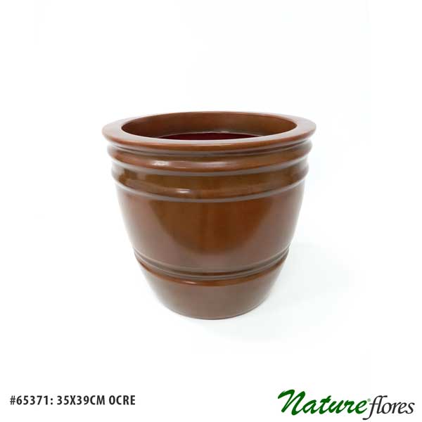 Vaso Poli Redondo Baixo (39x35cm) - Imagem 4