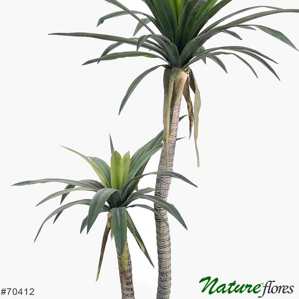 Dracena Árvore Artificial 2 Troncos (1,35m) - Imagem 10