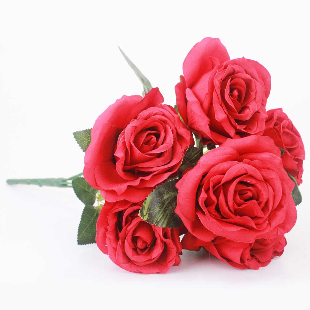 Rosa artificial 7H (45cm) - Imagem 6