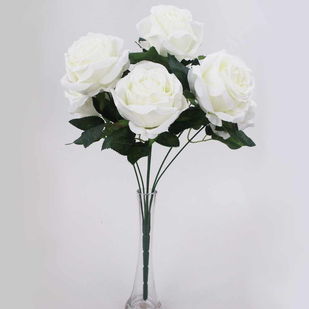 Rosa artificial 7H (45cm) - Imagem 2