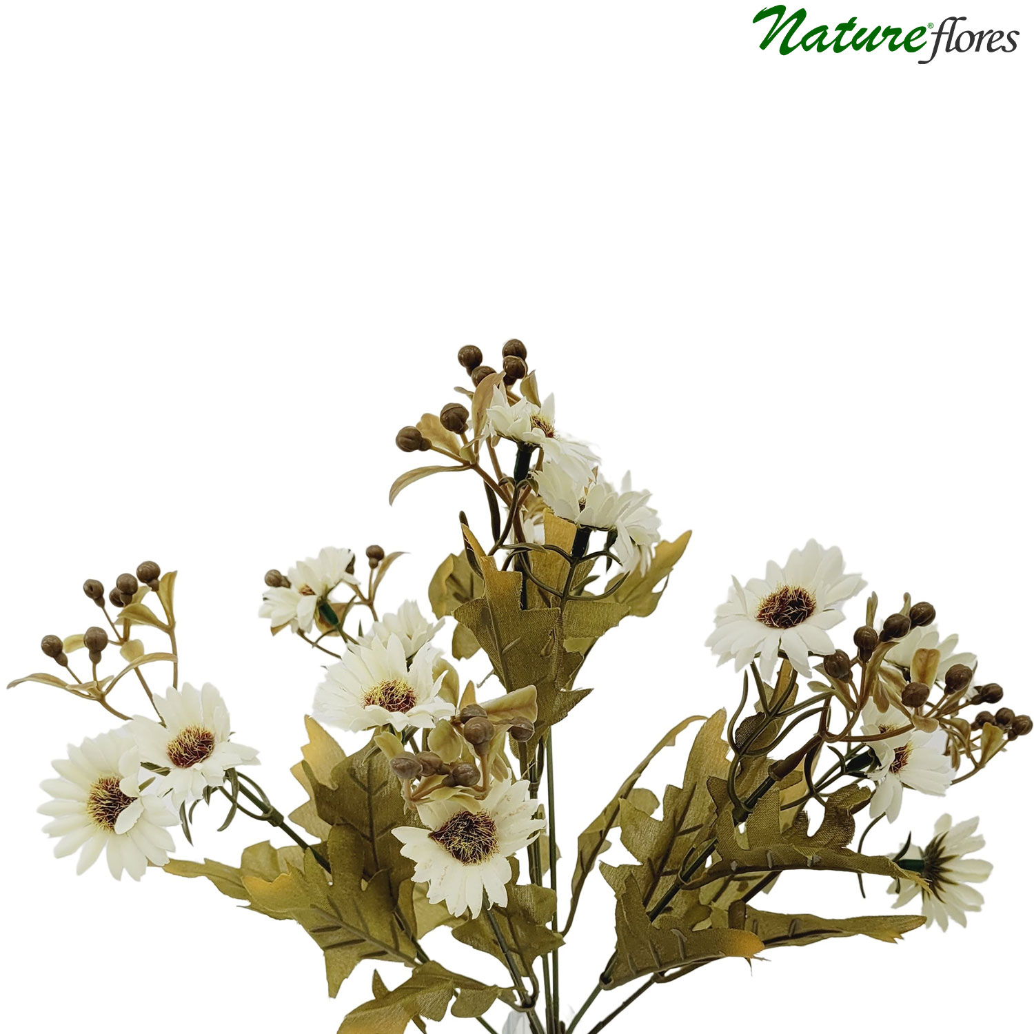 Margarida Buquê Flor Artificial 7H (32cm) - Imagem 4
