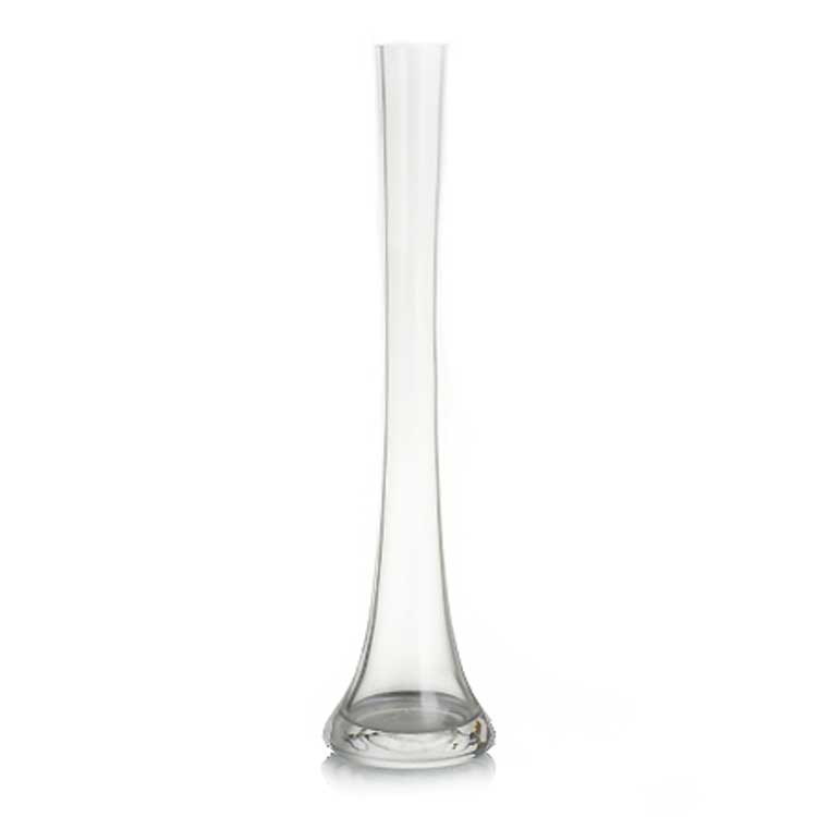 Vaso de Vidro Transparente Solitário Ortes (20cm) - Imagem 5