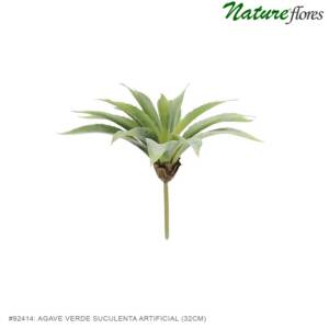 Agave Verde Suculenta Artificial (28cm)