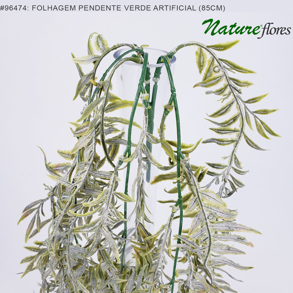 Folhagem Pendente Verde Artificial (85cm) - Imagem 4