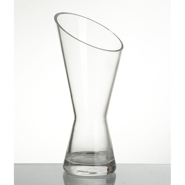 Vaso de Vidro Transparente Palazzo (30,5cm)