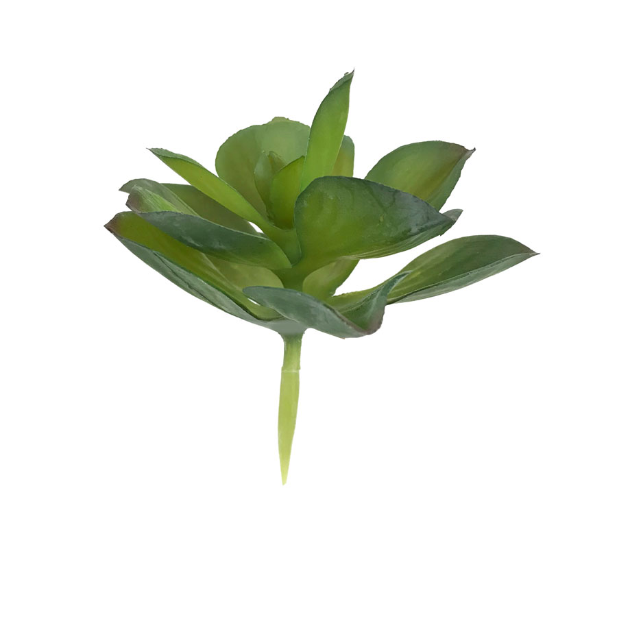 Rosa de Pedra Verde artificial (10cm)