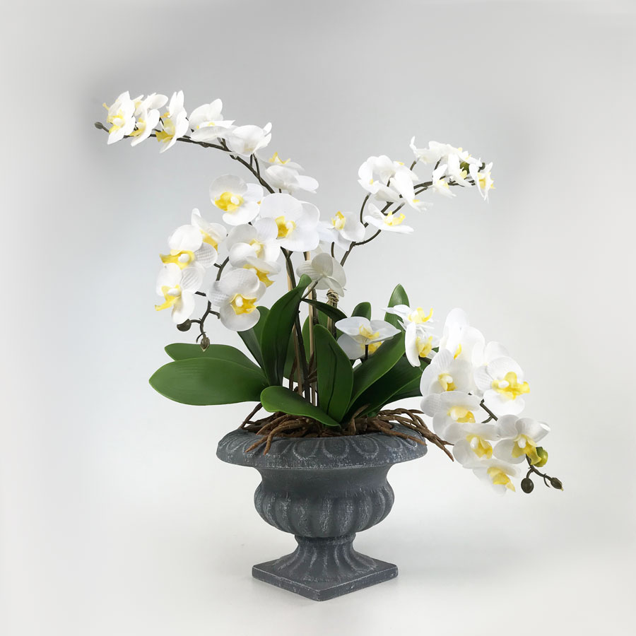 Arranjo de Orquídea em Vaso Deco (50cm)